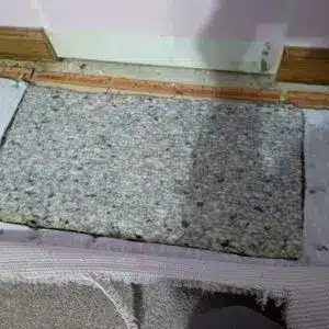 Large Carpet Repair Padding + Carpet Replacement